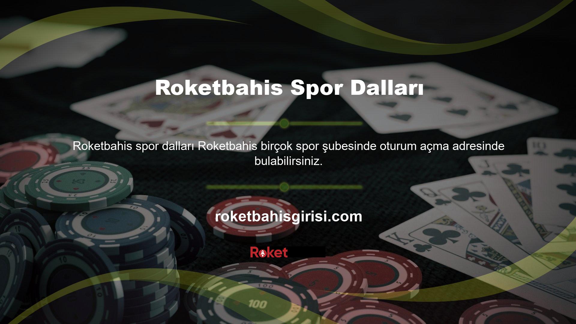 Hızlı bir şekilde para koyarak sitenin tüm özelliklerini kullanabilirsiniz